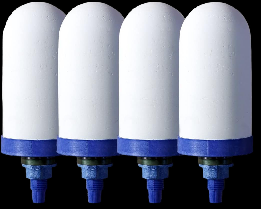 AquaEasy 4 Inch Ceramic Water Filter Candles