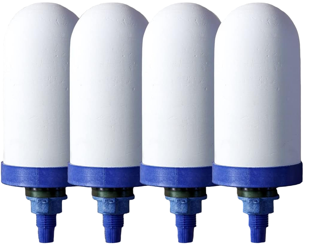 AquaEasy 4 Inch Ceramic Water Filter Candles