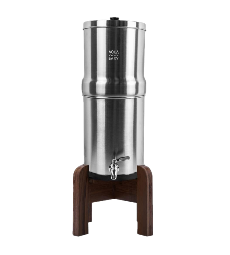 AquaEasy Stainless Steel Gravity Water Filter System