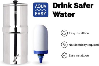 AquaEasy 4 Inch Ceramic Water Filter Candles