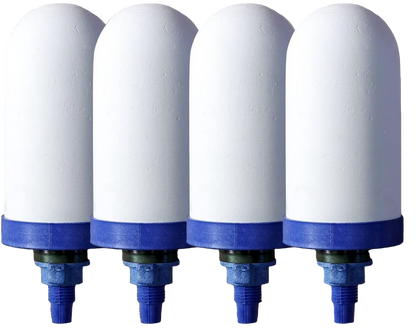 AquaEasy 4 Inch Ceramic Water Filter Candles
