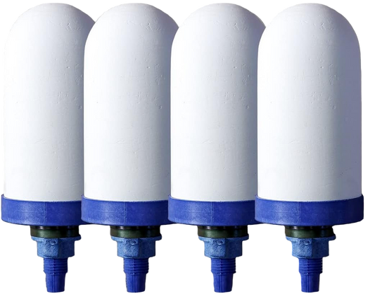 AquaEasy 4 Inch Ceramic Water Filter Candles